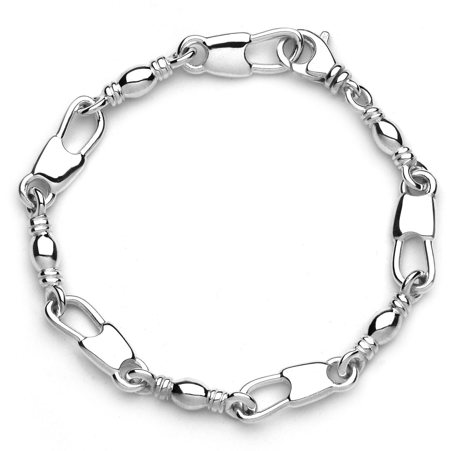 Blank Snap/Swivel Extra Large Bracelet (MENS)