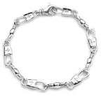 Cross Snap/Swivel Large Bracelet (UNISEX)