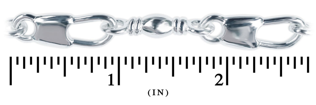 Blank Snap/Swivel Extra Large Bracelet (MENS)