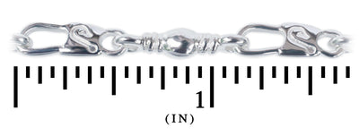 Hook Snap/Swivel Medium Bracelet (UNISEX)