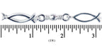 Fish Swivel Extra Large Bracelet (MEN)