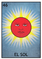 Loteria El Sol/La Luna (Sun/Moon) Charm