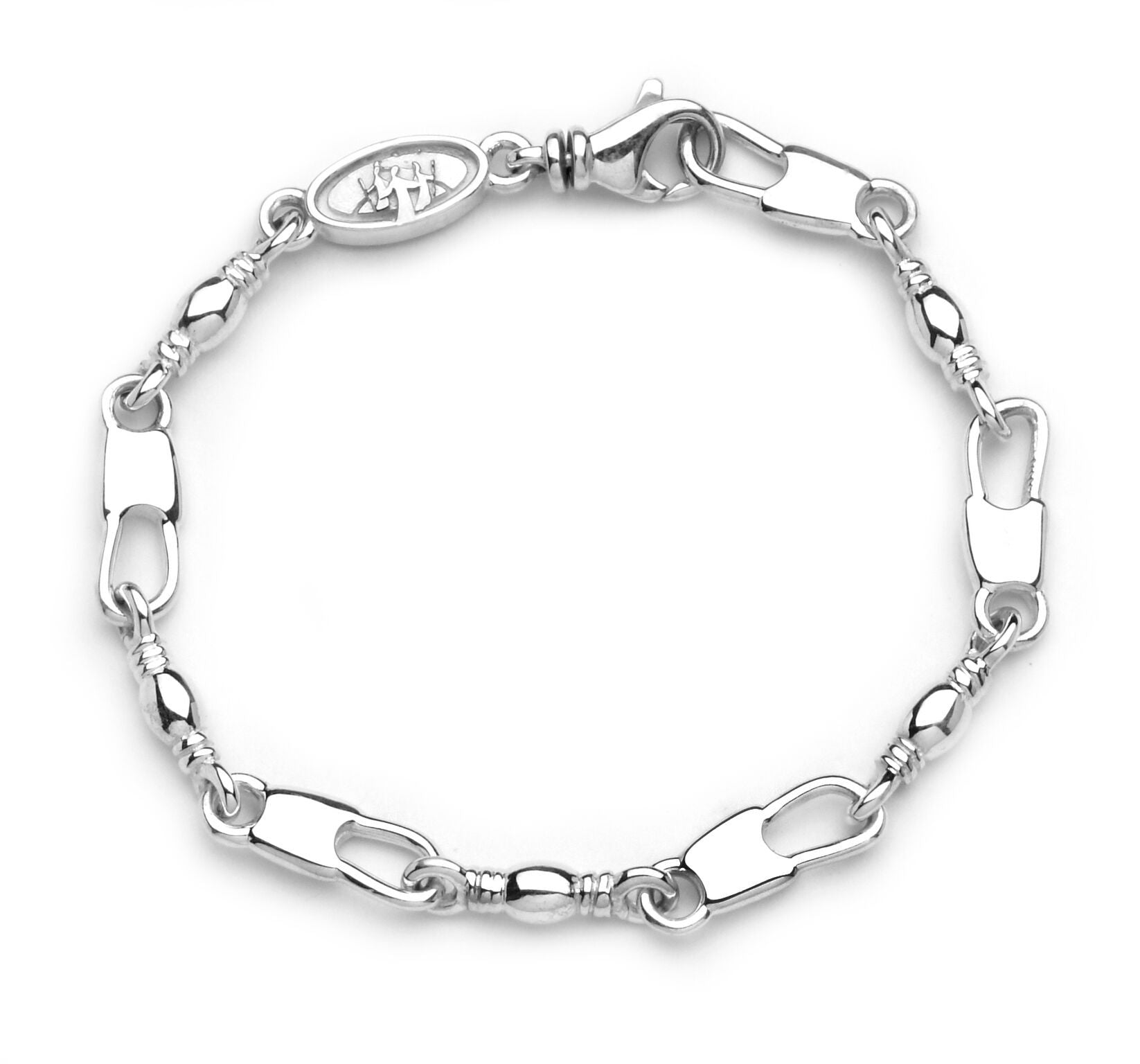 Walk to Emmaus Blank Snap/Swivel Bracelet Large (UNISEX)