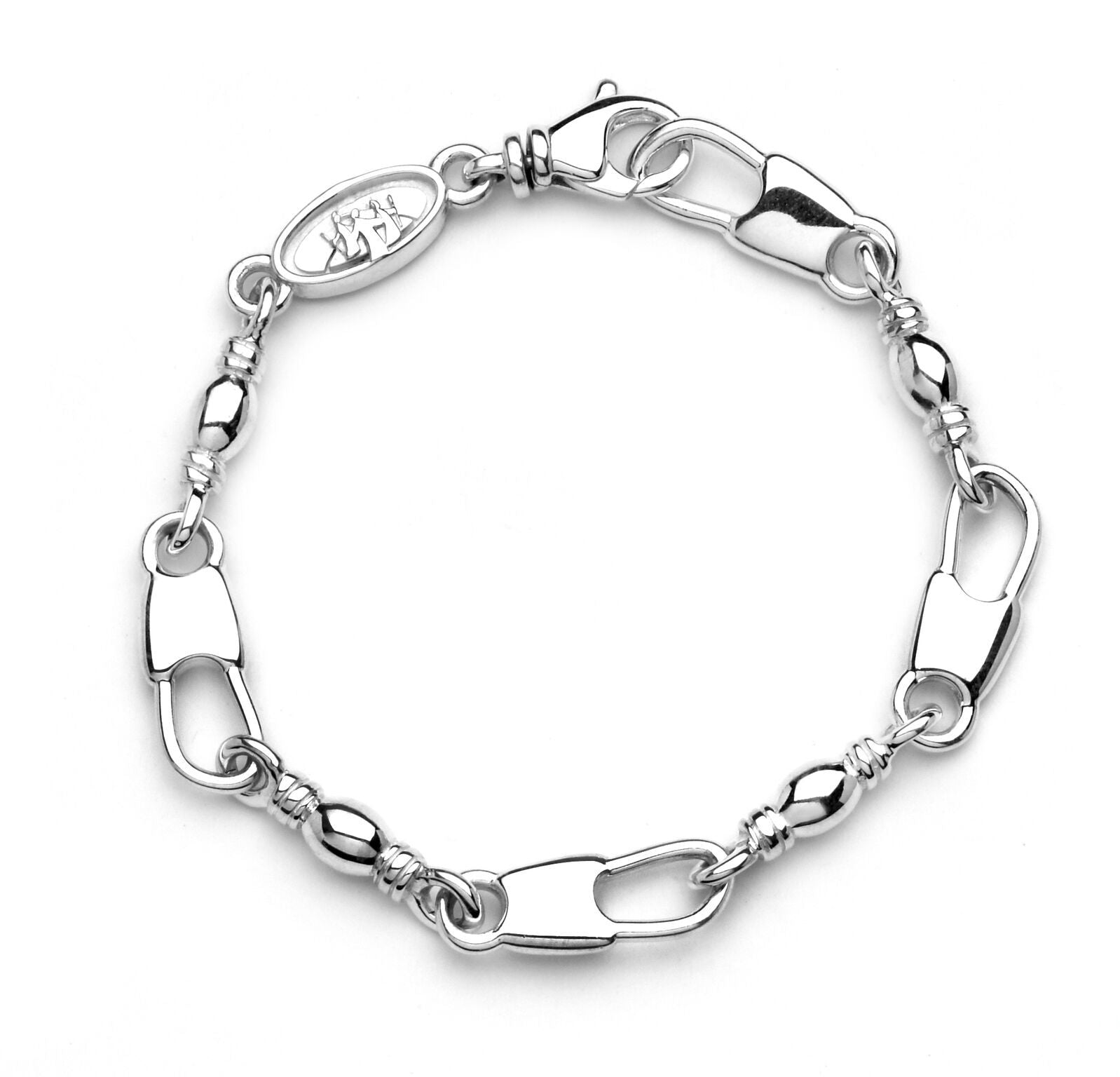 Walk to Emmaus Blank Snap/Swivel Bracelet Extra Large (MEN)
