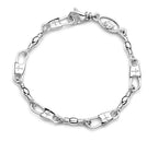 Walk to Emmaus Cross Snap/Swivel Bracelet Large (UNISEX)