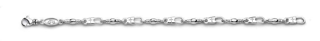 Walk to Emmaus Cross Snap/Swivel Bracelet Small (LADIES & YOUTH)